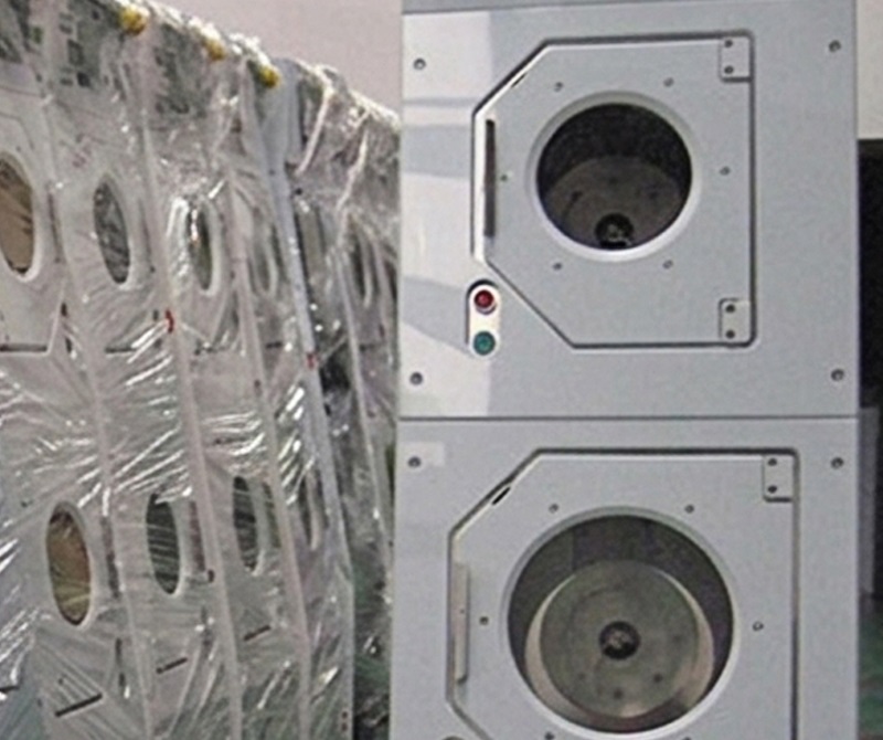 Установка SRD очистки и сушки пластин XWS-602D-200 с двумя барабанами